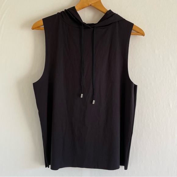 Wolford Black Pure Hooded Top Sleeveless Size XS - Picture 13 of 14